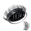 Lashify Fluffy FX 14mm Gossamer DIY טיפות Refill, עבור המראה הקל ביותר ו Fluttery, שחור, קל שקר Lashesss