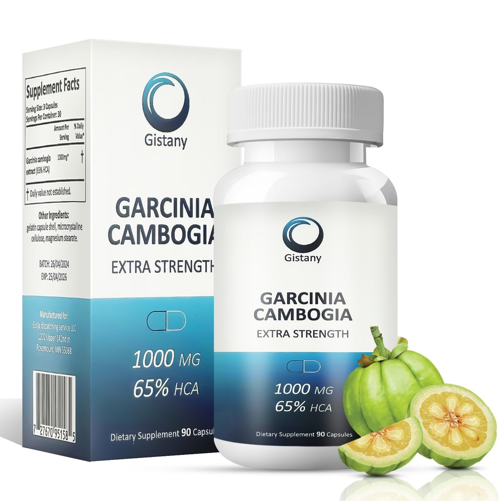 תוספת כוח 65% HCA Pure Garcinia cambogia Natural Weight Loss Pills, Appetite Control Pill Dietary תוספת לשלוט במשקל עבור גברים ונשים