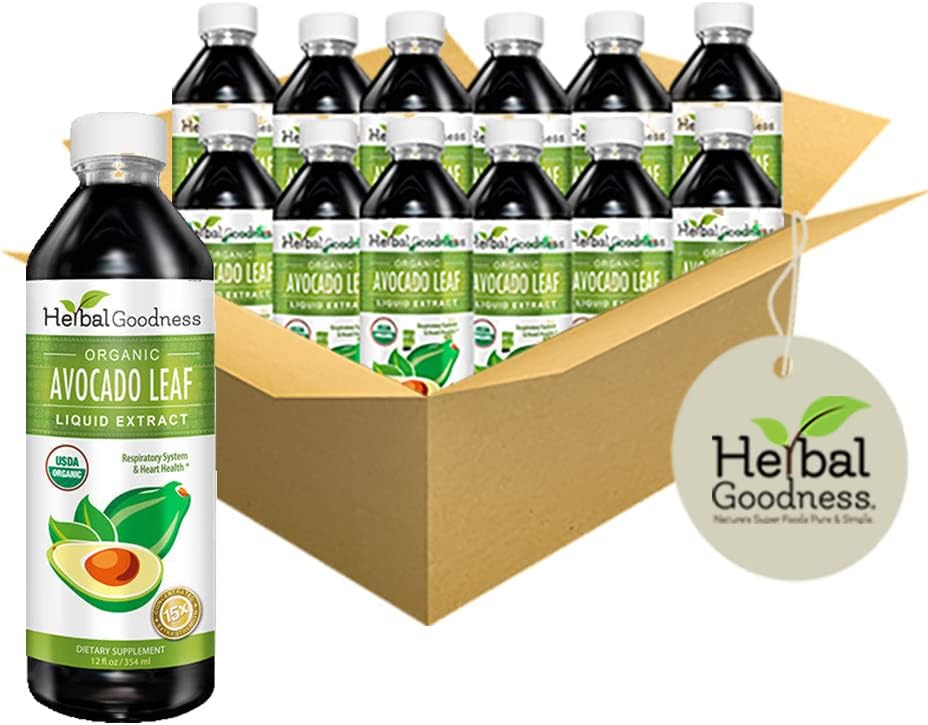 Herbal Goodness Abocado Leaf Extractic Supplement - Probioticחלבון Gut Health סיבים תוספת בריאות העצם ותמיכה Immune -1287)
