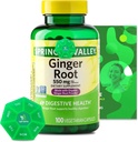 ג'ינג'ר Root 550 מ"ג, 100 קפסולות צמחוניות עם בונדלה ויטמינים ומינרלים בלעדיים - A to Z - Better Ligth & Spring Guide