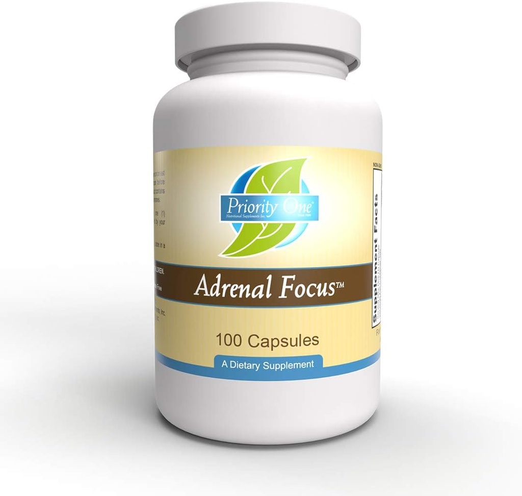עדיפות אחת ויטמינים Adrenal Focus 100 קפסולות תמיכה Adrenal