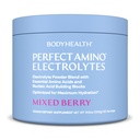 BodyHealth PerfectAmino Electrolytes אבקת No Sugar, Keto Sugar חינם Fasting Electrolytes לשתות Mix, אבקת הידרציה עם Trace מינרלים - מעורב ברי - 60 משרתים