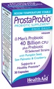 ProstaProbio Men's Daily Probiotic - 10 סטרינס עם Prebiotic, Pumpkin Seed, Saw Palmetto & Cranberry | 30 פעם-Daily Vegetarian קפסולות עבור Prostate & Urinary