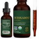 מרכז הריפוי העולמי - Detoxadine - אורגני Nascent נוזל Iodine תוספת טיפות עבור התמיכה Thyroid, Detox ניקויse, ו Metabolism - non-GMO, טבעוני, 200 משרתי Iodine טיפות (1 Oz)