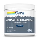 Solaray הפעילה אבקת קוקוס Charcoal 500 מ"ג | תמיכה בניקוי פנימי & Digestive Tract