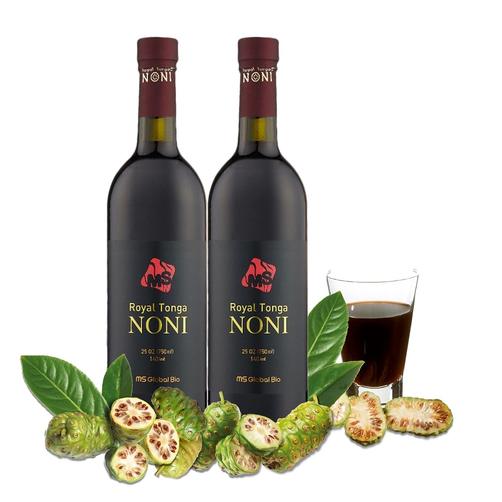 רויאל טונגה נוני - 100% Authentic noNI Juice(2PK Case), 25oz Bottles | Noni Juice | Nonie Juice | Noni Drink | Nona Juice | Jugo de Noni
