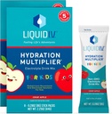 נוזל I.V. hydrotion Multiplier® +Kids - קריספ רד אפל | אבקת אלקטרוליטית לערבב | 2 Pack (16 משרתים)