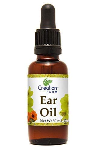 יצירת אדמה חקלאית טיפות עם מולליין, Calendula, St Johns Wort, All Natural Herbal Relief for Earwax Removal, Earache Soothing, Itchy Irritated, Clogged or יבש אוזניים Made in USA