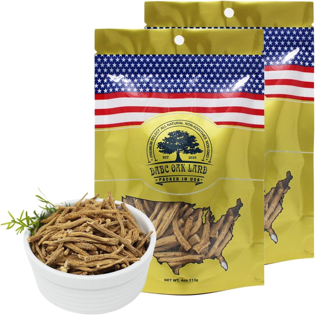 American גינזנג מויסקונסין, Americanויסקונסין גינזנג סניף Root for Tea 花旗参枝 /西洋参枝 Bag Small 4oz / Bag*2