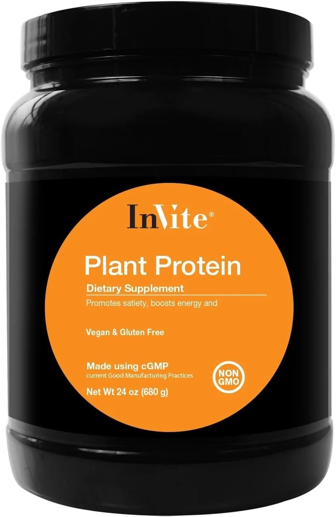 הזמנת חלבון צמחי בריאות וניל - מקדם Satiety - Boosts אנרגיה - תומך Lean שריר Mass - 24Grams (Approx. 1 Scoop) - 20 משרתים