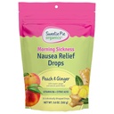 Sweetie Pie אורגניs הריון Nausea הקלה טיפות, Soothe הראשון Trimester בוקר מחלה, Peach & ג'ינג'ר פלפור, 30 Count