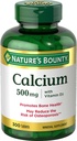 Nature's Bounty Calcium Plus 400 IU ויטמין D3, Immune Support & Bone Health, 300 טבליות