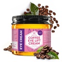 Leven Rose Lifting Coffee Eye Cream with Caffeine 1 oz - פתרון טבעי עבור עיגולים אפלים ו Puffiness - מימון נגד טיפול בעין
