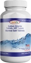 בריאות Life Sodium Chloride Tablet 1000 מ"ג ויטמין | 300 Count | טבליות מלח נורמליות | Sodium מינרלים תוספת (15.4gr) | אלקטרוליטים מחלימים את שתיית ההנעה