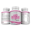 Skin Beauty Solutions (4) Anti-Wrinkle Max תוסף 240 קפסולות W/Resveratrol, Alpha Lipoic Acid, Collagen, DMAE, Hyaluronic +Pills