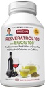 ANDREW LESSMAN Resveratrol 100 EGCG 100 מ"ג - 360 קפסולות - שתי תרופות נוגדות חמצון באופן טבעי, ללא אלכוהול או קפאין.