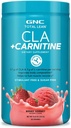 GNC Total Lean CLA + Carnitine | שיפור תכונת הגוף ודלקים שריר התאוששות, Stimulant חינם סוכר חינם | ברי סורבת | 60 משרתים