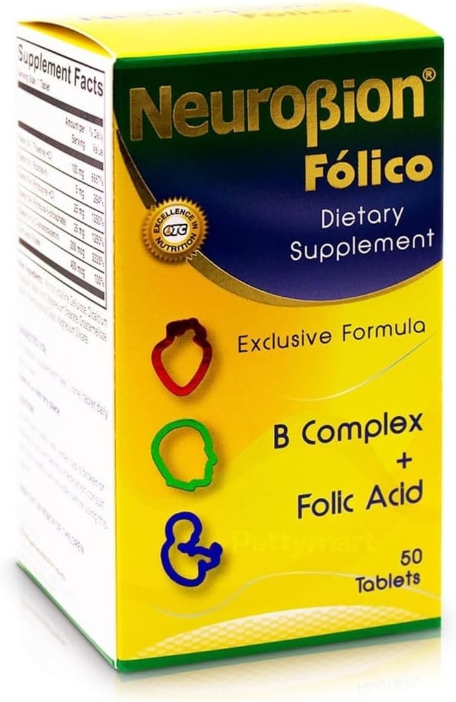 Neurobion Folico 50 טבליות