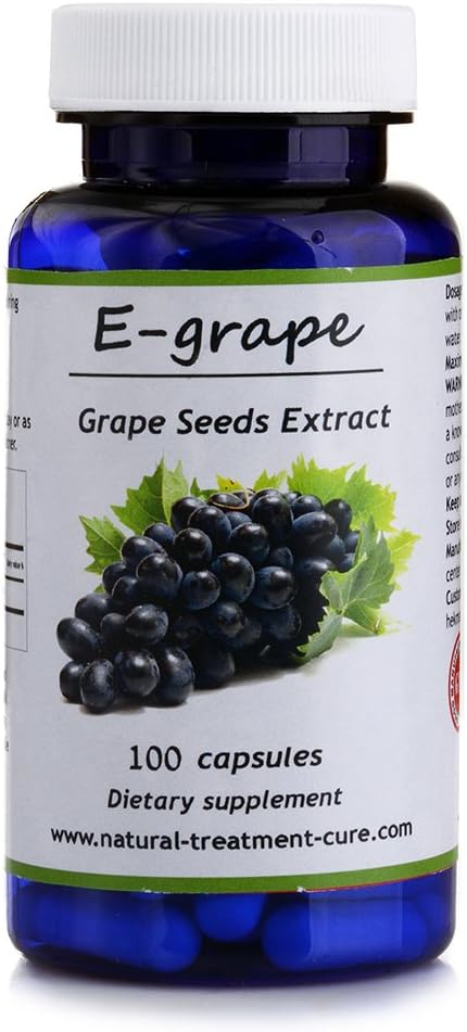 Hekma Center Pure Extractd - Vitis Vinifera - 100 קפסולות - טבעוני