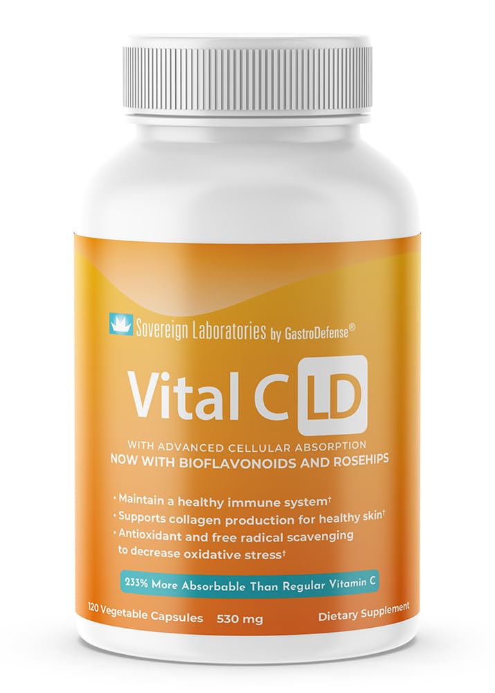Vital C-LD - ויטמין C - 530 מ"ג קפסולות - 120 הרוזן