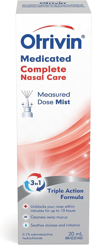 Otrivin Medicated Nasal Care (Spray) (Measured Dose Mist)