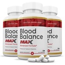 מעבדות מוצדקות (3 Pack Blood Balance Max 1295MG פורמולה גלולות 180 קפסולות