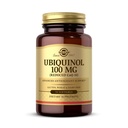 Solgar Ubiquinol 100 מ"ג, 50 Softgels - תמיכה מתקדמת נגד חמצון - מופחת Coenzyme Q10 (CoQ-10) - Gluten Free, חלב חינם - 50 משרתים, סטנדרטי Packaging