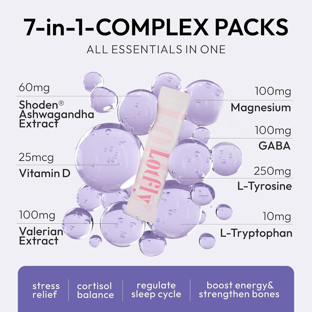JustCalm אבקת משקה Mix - Stress Reliefd Cortisol רמה של מרגיעה ושינה טובה יותר - עם מגנזיום, ויטמין D, ולריאן שורש, Tyrosine, GABA & Shoden® Ashwagandha - non-GMO - 10 Ctnesium, ויטמין D, Valan Root, Tyrosine, GABA & Shoden® Ashwagandha - non-GMO - 10 CtGMO
