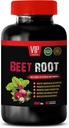 superfood Beet Root תוסף - Beet Root 1000 MG - Beet Root Nitric Oxide תוסף, Beet Root Pills, Beet Root ויטמיןs, תמיכה במערכת החיסון, ויטמין ביאט, תוסף Beetroot, 1 Bot 60 Tabs