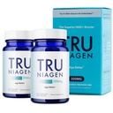 TRU NIAG פטנט תוסף NAD עבור אנטי Aging ו- Cell Regeneration, 300 מ"ג Niagen, 30 משרתים | תמיכה באנרגיה סלולרית, המוח, השרירים | Nicotinamide Riboside (NR) לקחת 1 Daily | 2 בקבוקי בקבוק