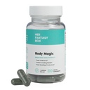Her Fantasy Box | Body Magic | Chlorophyll קפסולות - תמיכה טבעונית Detox & Digestion, Gut & Skin Health, Natural Energy Booster - 30 קפסולות (200 מ"ג)