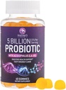 חניכיים פרוביוטיות 5 מיליארד CFU - יומית Probiotic Gummy תוספת לנשים, גברים ומתבגרים - בריאות עיכול טבעית, "Good" Gut & Immune Support with 6 Pro biotic Strains - כתום פלאמור - 60 הרוזן