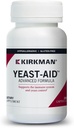 קירקמן - Yeast Aid Advanced Formula - 200 קפסולות - תומך Yeast Control - תמיכה במערכת החיסון - Hypoallergenic