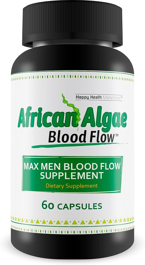 אלגה דם זרימה - התוסף הטוב ביותר שלנו - Better Flow Circulation Supplements - תמיכה ב- Body Circulation - Max Men Blood Flow Pills - קפסולות דם מתקדמות
