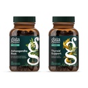 גאיה Herbs Ashwagandha Root - Made with Organic Ashwagandha Root - 120 טבעוני נוזלי Phyto-Capsules ו- Thyroid תמיכה - תמיכה ב-מטבוליזם בריא ו- Well-Being - 120 ניוון נוזלי Phyto