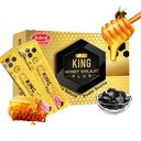 Ashraf Naturals King Honey Shilajit Plus - Premium Honey & ההימלאיה Shilajit Band with Herbal Extracts, Natural Energy & Vitality Support, 15 Sachets X 15g
