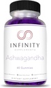 כוח נוסף Ashwagandha Gummies עם צ'רי, Raspberry ו-Pomegranate Flavor, 60 Count (Pack of 1)