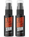 וויליס דובדבן (Pack) - Natural Beard Care with Biotin & Caffeine for Healthier, Thicker & Fuller-Seeing Mustache - Daily Grooming Routine Nourishes & hydrotes שיער פנים