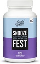 Lively VITAMIN CO Snooze Strip - Full REM Cycles - שינה מאוזנת - להירגע הגוף והנפש - מנוחה & התאוששות - GABA - Chamomile - Melatonin - Tryptophan - ולריאן שורש - לימון Balm - ספירה 120 - ספירה - 120 ספירה