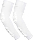 2PCS Padded Elbow Forearm Ops Compression Arm Protective Support