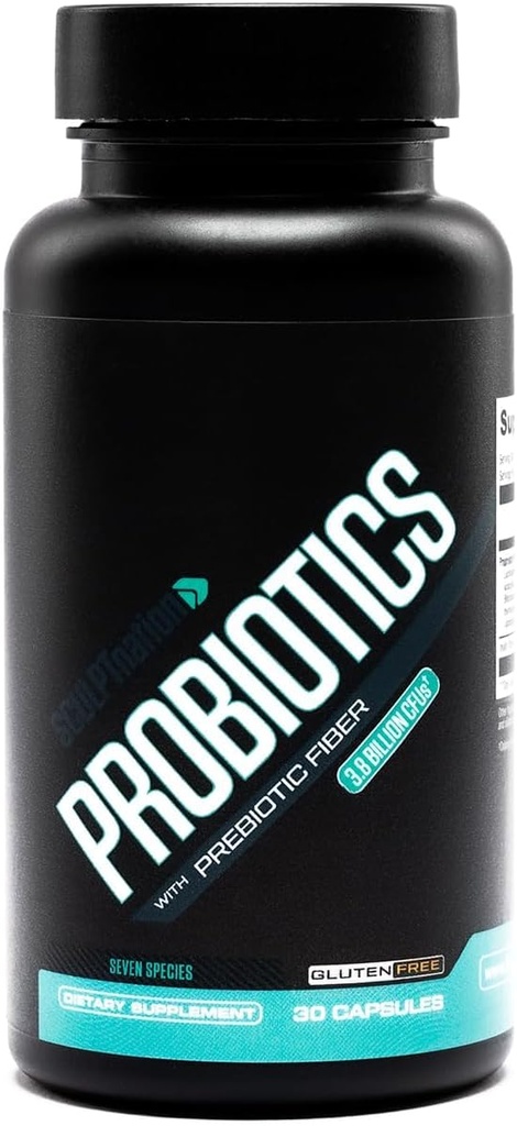 קטגוריה: V Shred Premium Probiotics - Digestive & Gut Health Support - Helps with Occasional Constipation, Gas and Bloating - 30 יום אספקה