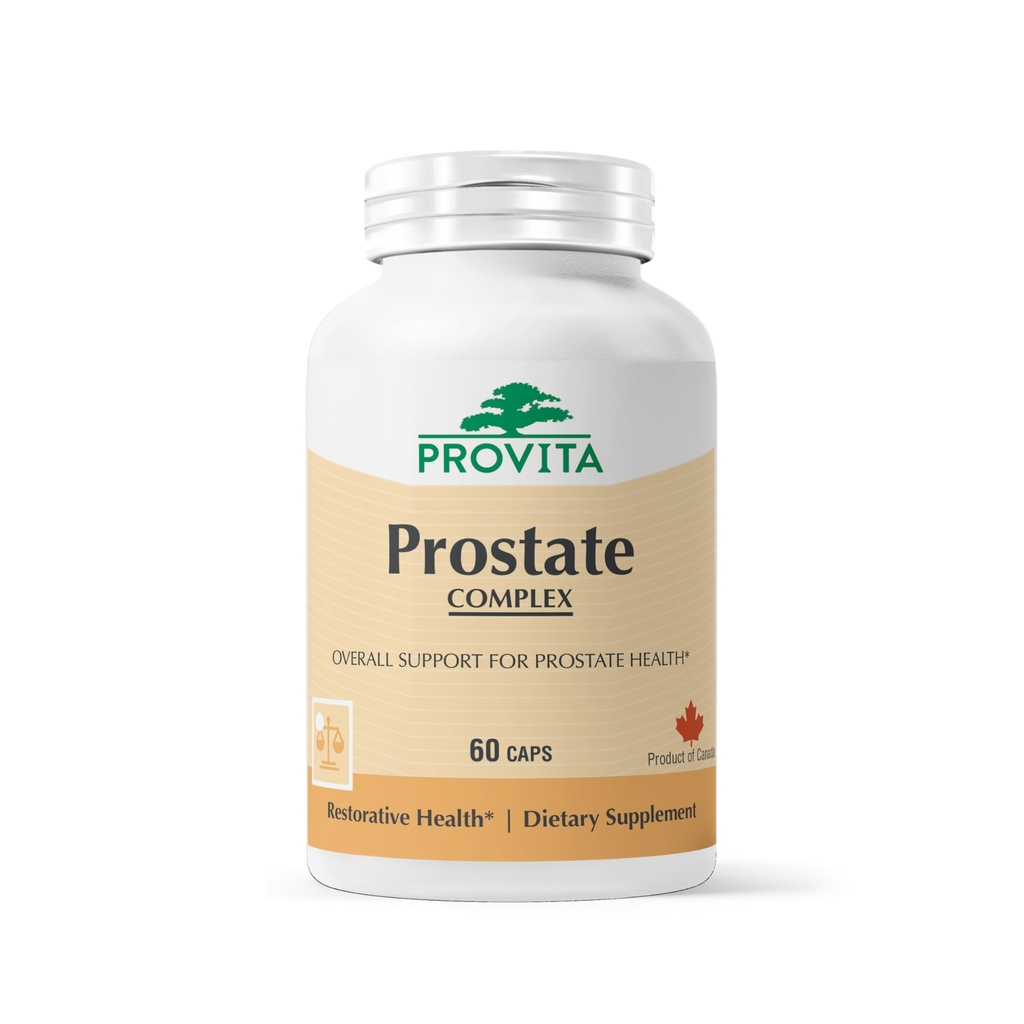 Prostate Complex | Prostate Health Supplement for Men with Saw Palmetto, Beta-Sitosterol & Pygeum | תמיכה ב- Urinary Flow, Prostate & Antioxidant Properties