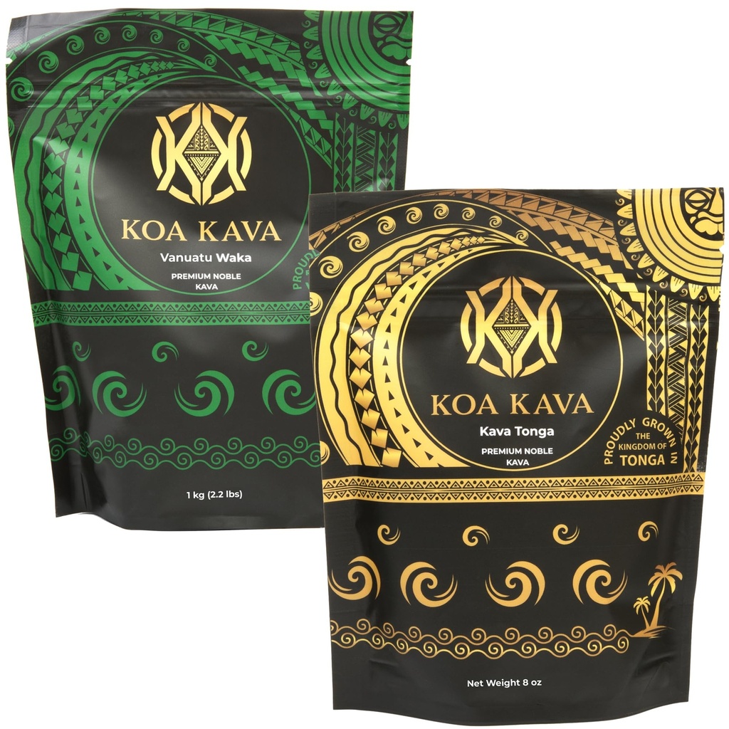 1 Kg vanuatu בתוספת 8 oz Tongan Kava Bundle