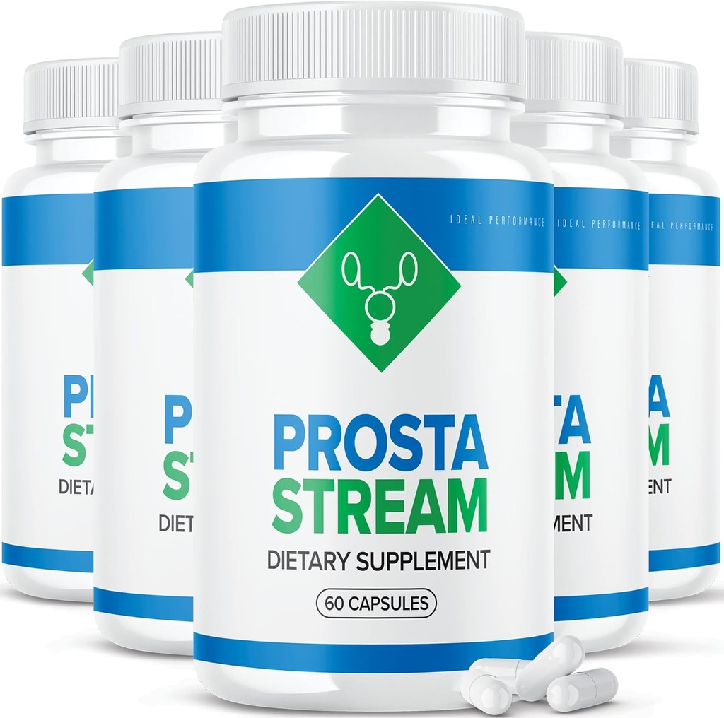 הרעיוןL PERFORMANCE (5 Pack) Prosta Stream Prostate תוספת גלולות Prostastream (300 קפסולות)