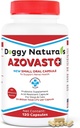Azovast Plus Kidney Health תוסף עבור כלבים וחתולים, 120ct - No Refrigeration Needd - Help Support Kidney Function & Manage Renal Toxins - Renal Care כמוסות (U.S.A) (120 Caps)