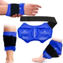 ZNÖCUETÖD Ankle Ice Pack Wrap for Swelling, Gel Wrist Foot Ice Packs for Injuires Reusable, Hot Pack Compression for Pain Relief, Achilles Tendonitis, Plantar Fasciitis, Spמוש, Surgry Recovery