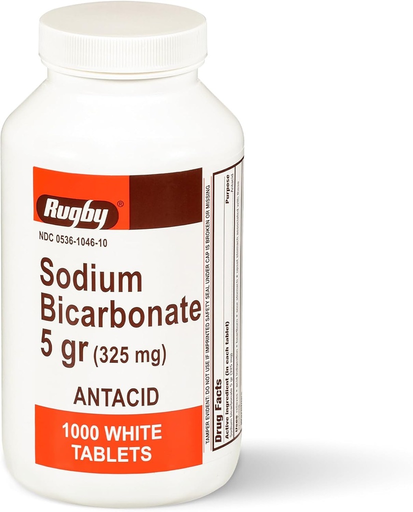רוג'ר סויום ביקרבונט 325 מ"ג טבליות Antacid - הקלה לבבורן, Sour Stomach & Indigestion, 1000 Count (1-Pack)