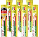 T&D Oxi C 1000 מ"ג ויטמין C - 140 טבליות משקה טבעוני Effervescent - Orange Flavor - מיוצר בגרמניה