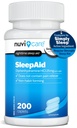 Nighttime Sleep Aid with Diphenhydramine HCl 25 מ"ג - Non Habit Forming גלולות שינה רגילות לבוגרים - אינו מכיל כאב Reliever - OTC Sleep Aids for Adults (200 Caplets)