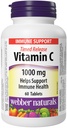 Webber Naturals ויטמין C Timed לשחרר 1,000 מ"ג, 60 טבליות